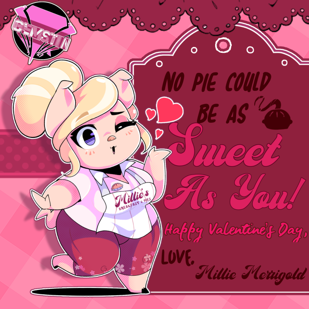 Happy Valentine’s Day-MILLIE MERRIGOLD