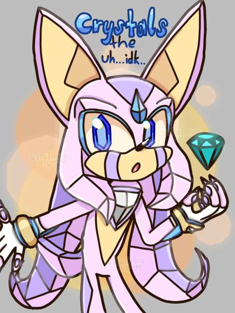 Crystals the— uh…what is he… (Sonic OC)