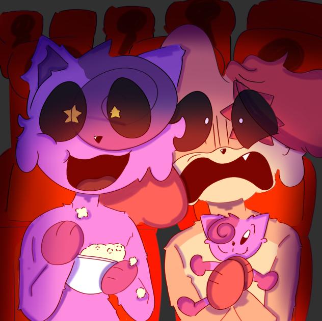 Movie Night (CatNap x DogDay) 🍿☀️🌙