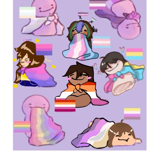EVERY PRIDE FLAG COLLAB!!