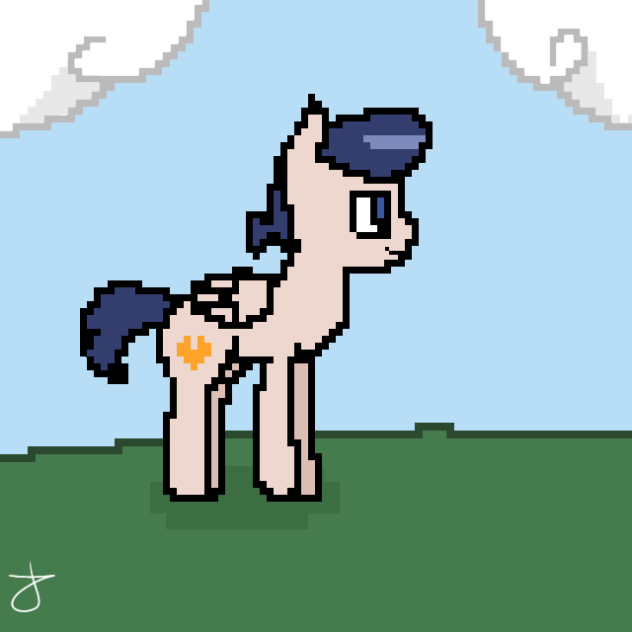 Josuke poney pixel (eu fiz) ( i maden)