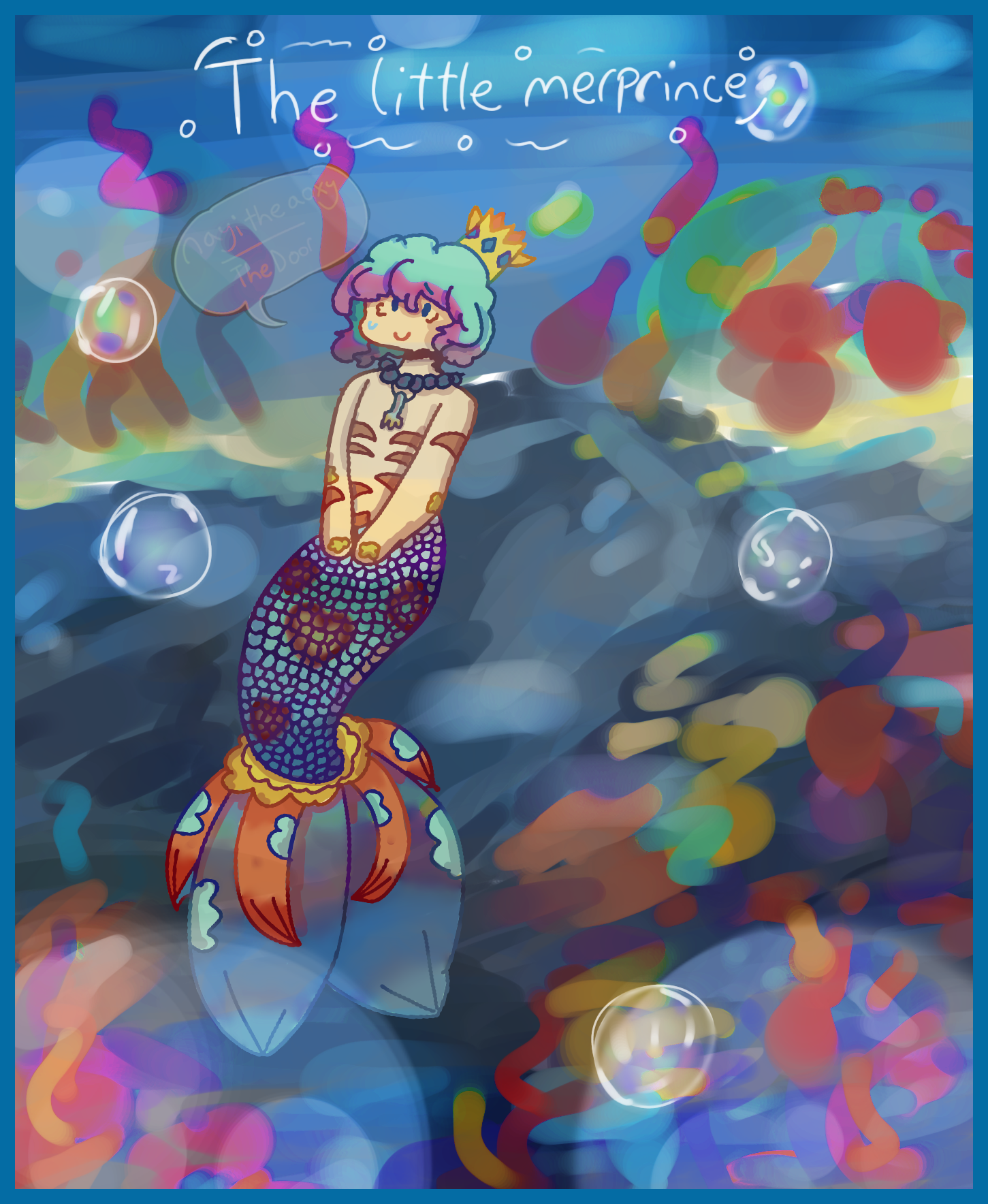 The little merprince - ibisPaint