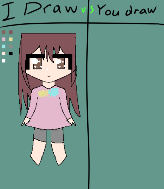 I draw vs you draw