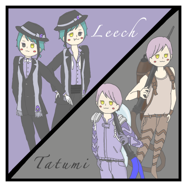 極悪ツインズ。