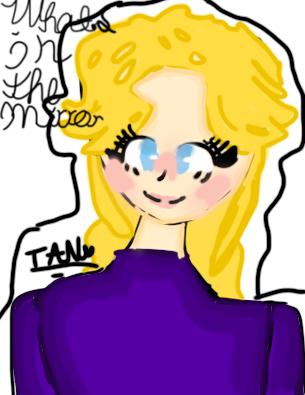 What's in the mirror