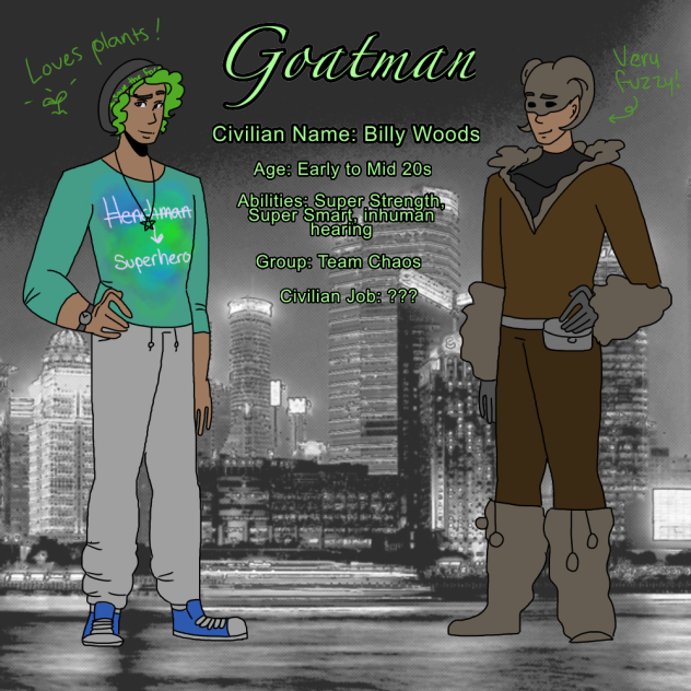 Goatman superhero