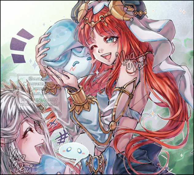 Nilou & Fungus & Nahida - Genshin Impact