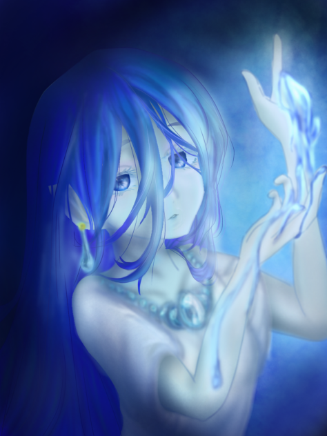 青