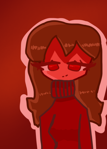 crimson bee as a human #35