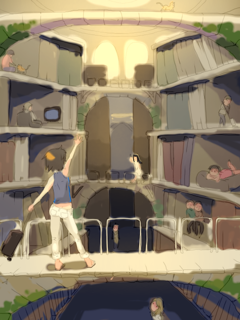 続 図書館アパート？