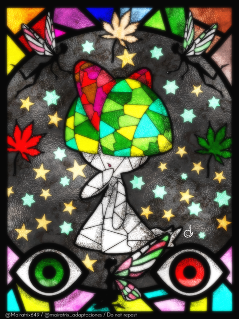 Ralts ラルトス (Stained Glass Version)