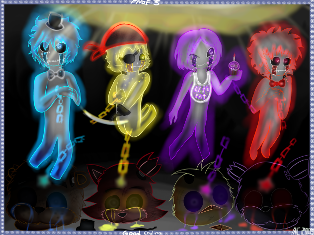 fnaf 3 good ending - ibisPaint