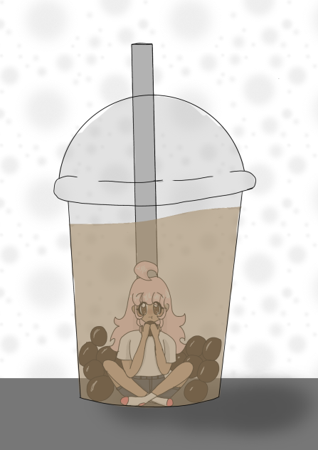 Milk boba girl 🧋❤️