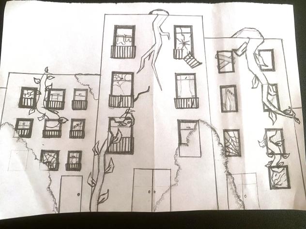 Abandoned city - ibisPaint