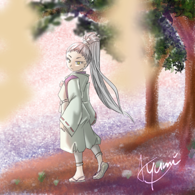 黄昏時に