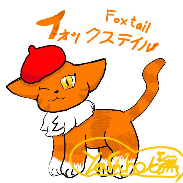 フォックステイル　サイン付き 修正版