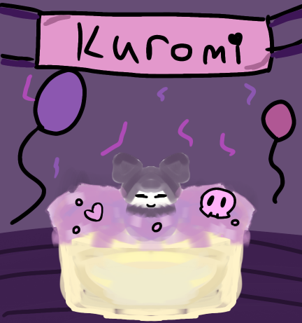 Kuromi cake