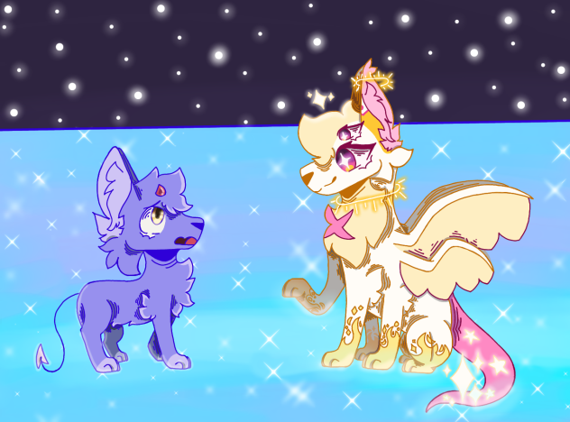 Xin & Estrell - Switch Fanart