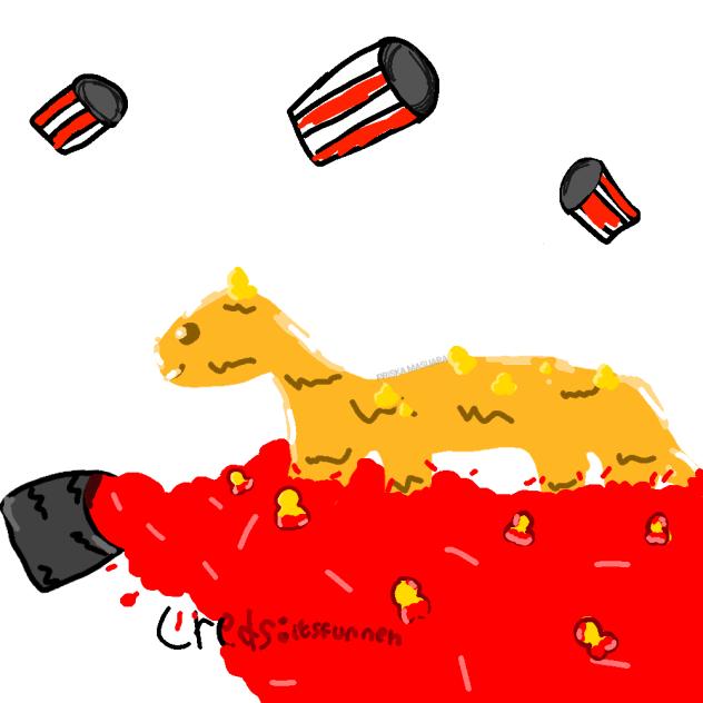 scene 2 of the dino nugget