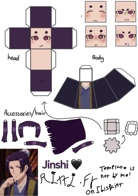 Tad-The Apothecary Diaries Paper craft!!