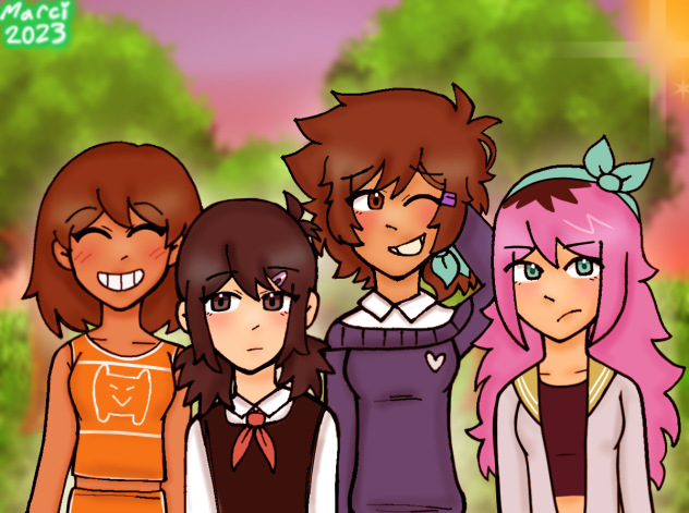 Omori but all girlies