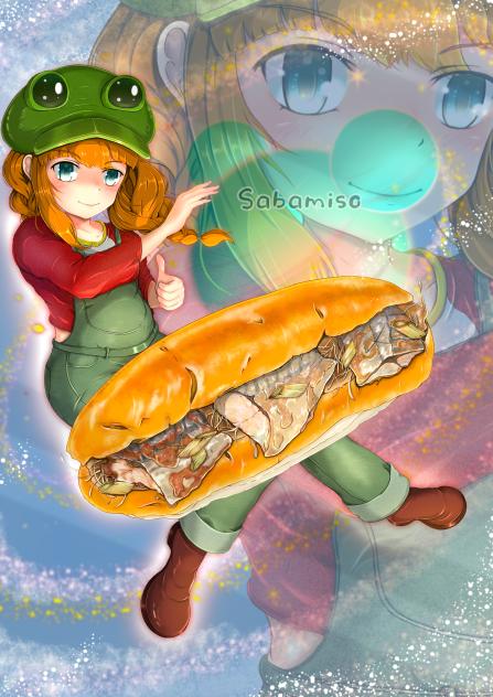 ファンアート　さばちゃん