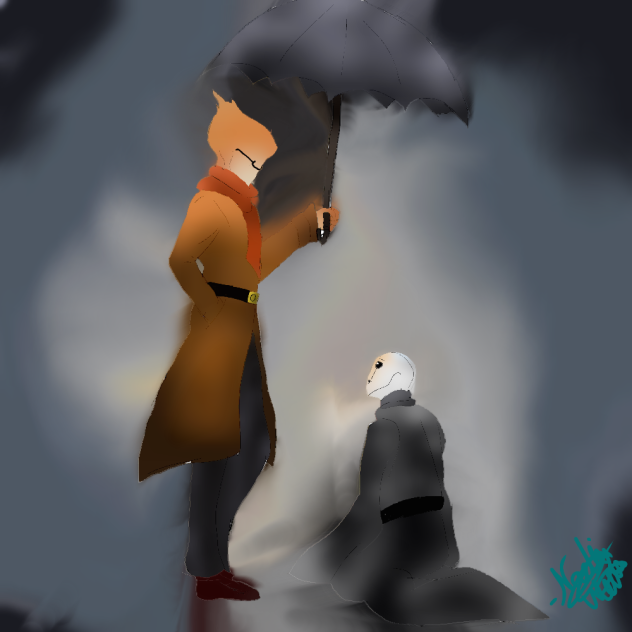 grillby not justa bartender, he a friend