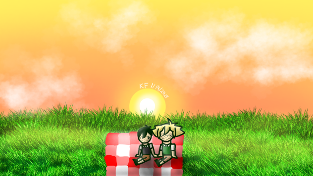 even more sunflower fan art lol