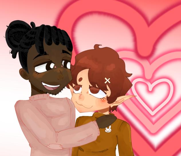 Look at my lovebirds
