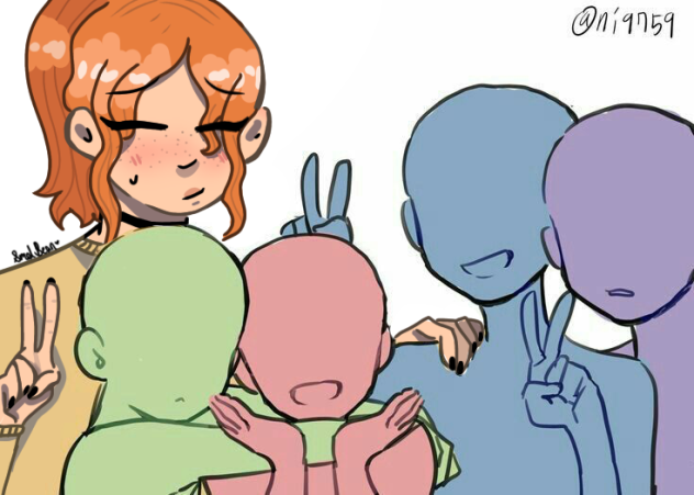 Friends Collab - ibisPaint