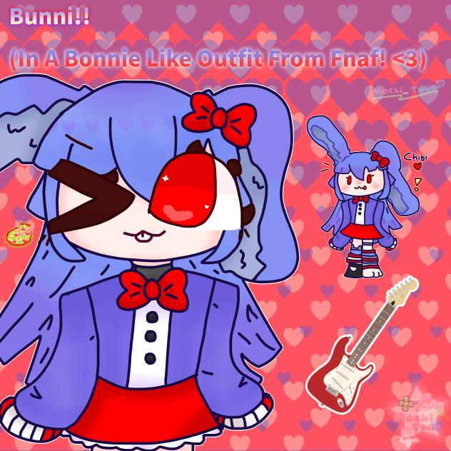 Bunni Cosplaying As Bonnie From FNAF!!