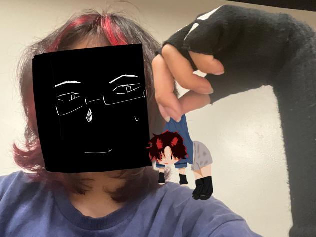 Me and my irl oc