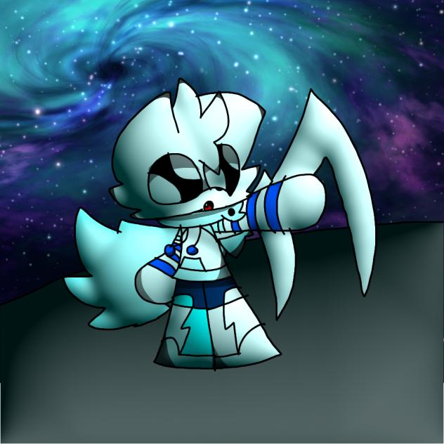 A drawing of my character, Swirl