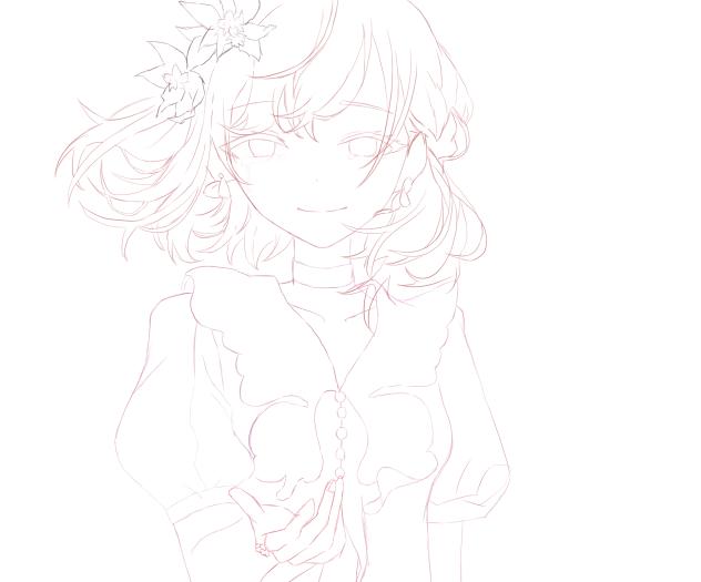 絵名 線画 - ibisPaint