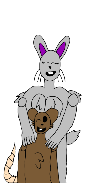 Rat x Rachel crossover pairing