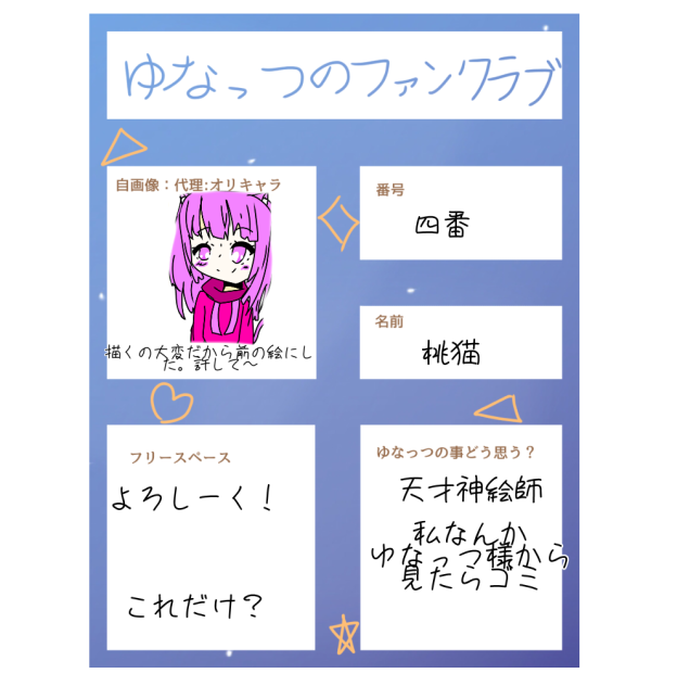 ゆなっつのファンクラブ！