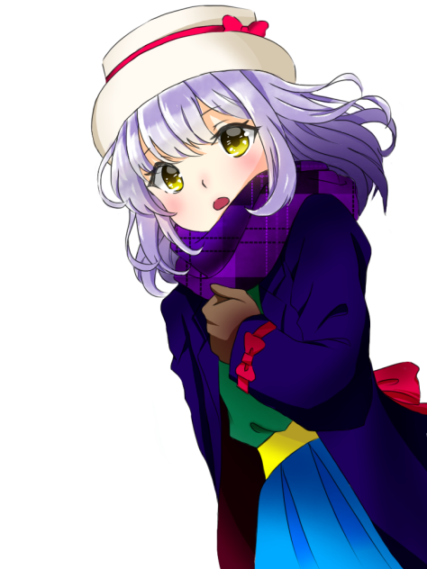 とろろさんの線画お借りしました。背景なし