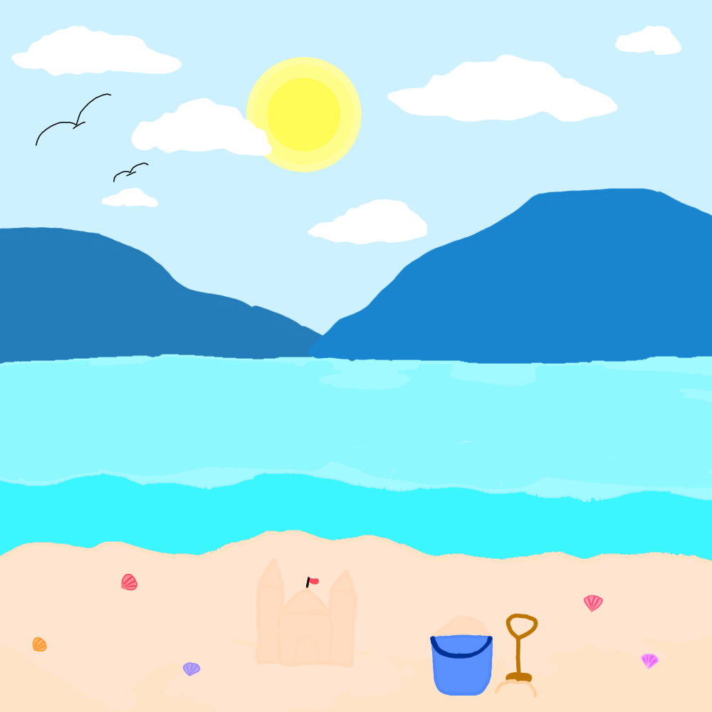 beach - ibisPaint