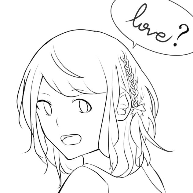 love？ 線画