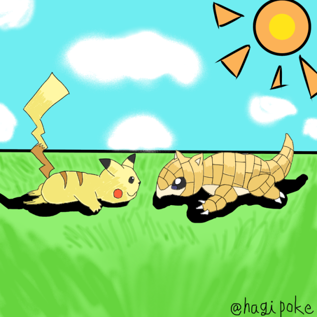 [ポケモン]サンド&ピカチュウ