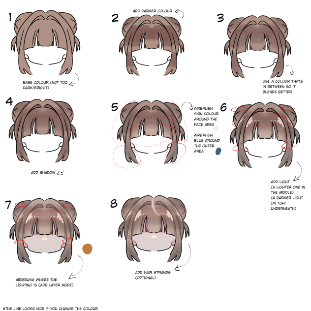 How to colour hair