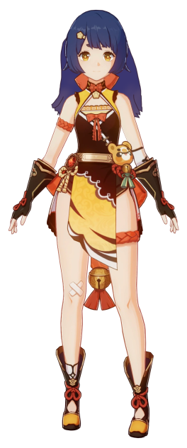 My girl xiangling let her hair down