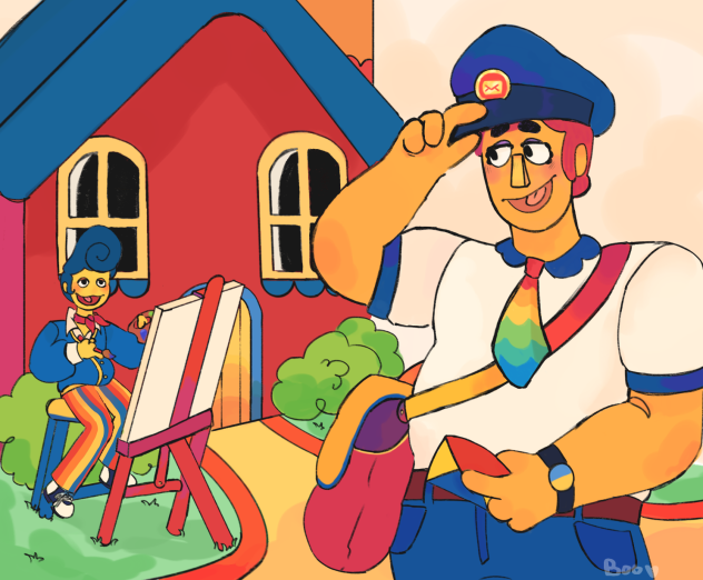 Eddie and Wally redraw