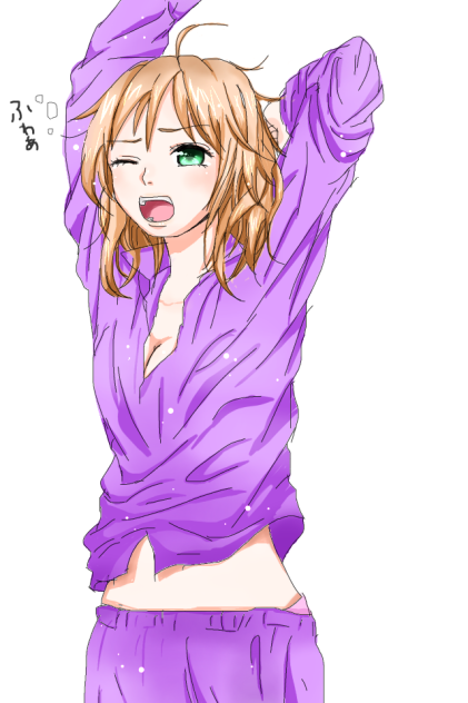 寝起き