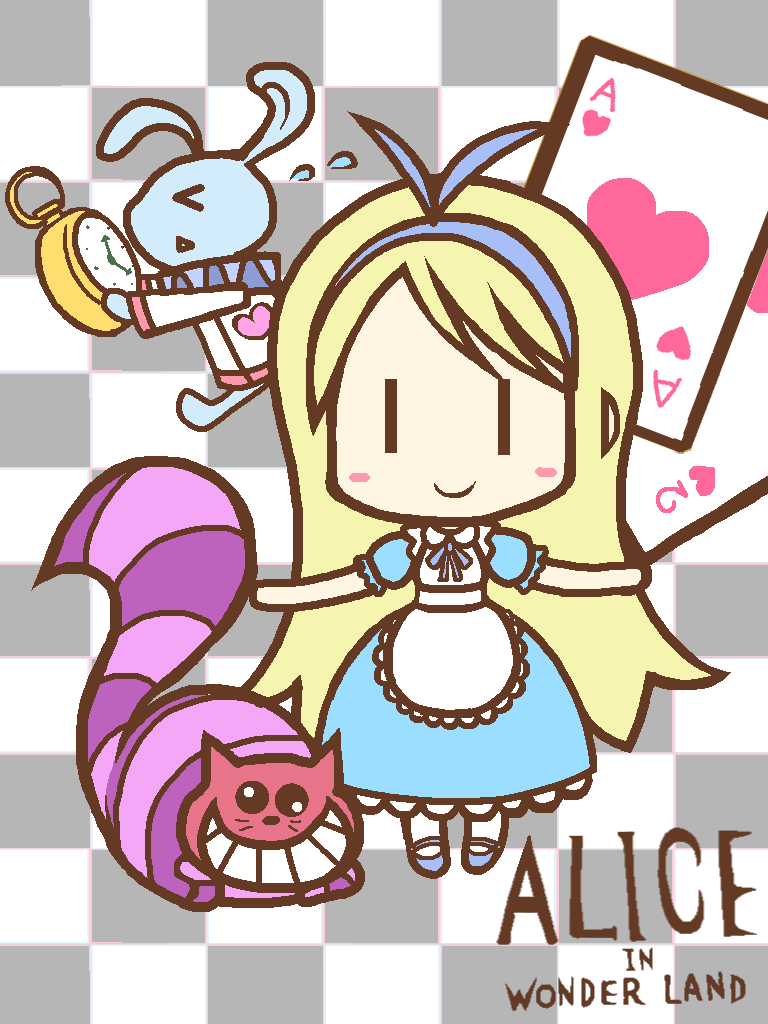 不思議の国のアリス Ibispaint