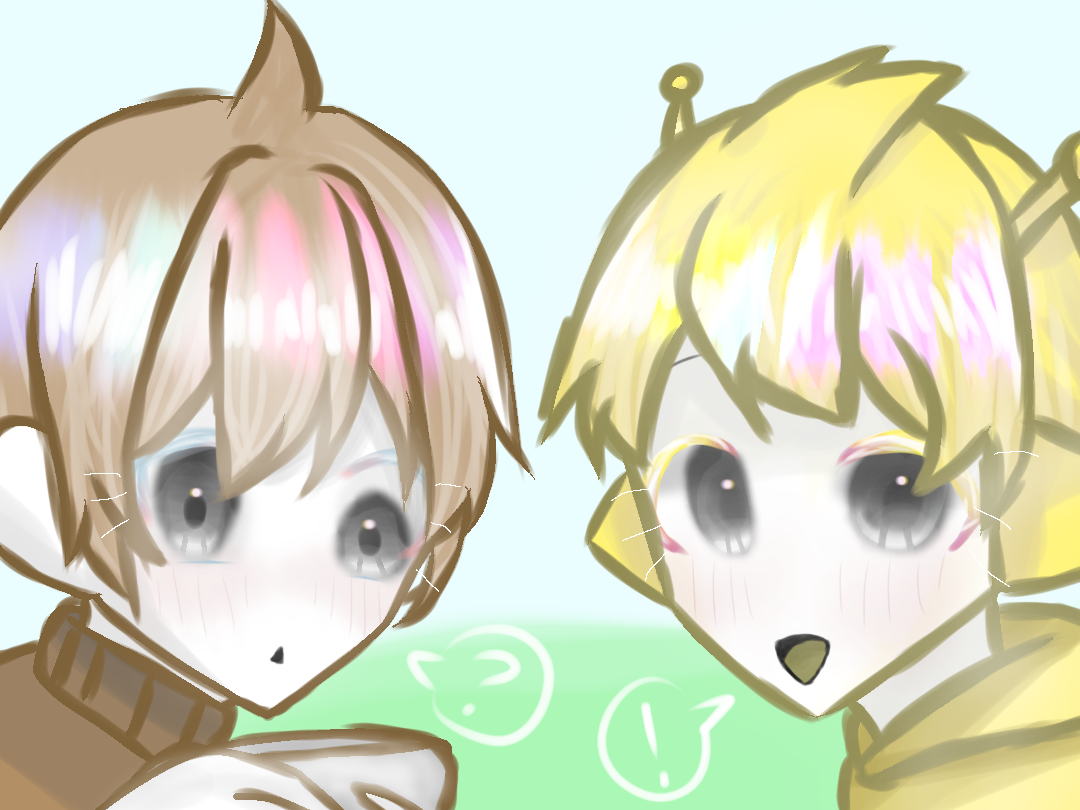 sprunki擬人化3 ブラッド&サイモン - ibisPaint