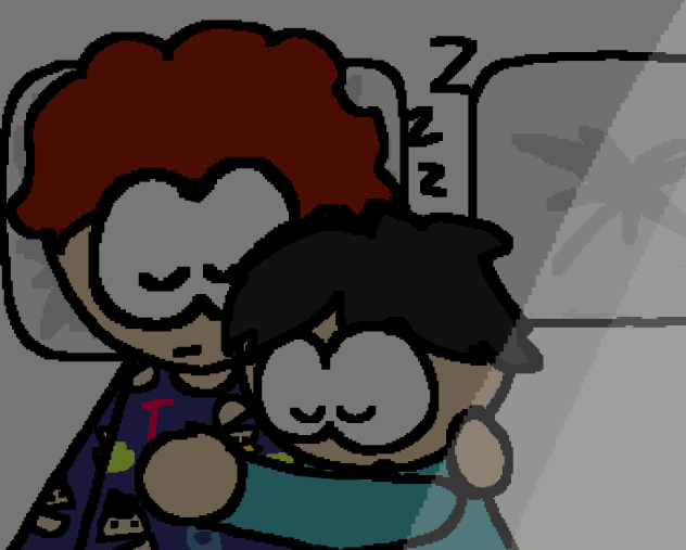 THEY ARE SLEEPING TOGETHER 😭