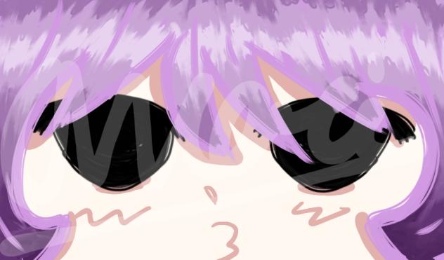 Purple hair