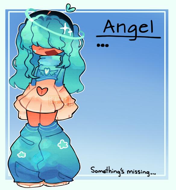 🌊🩵 - Angel - Old OC - 🩵🌊