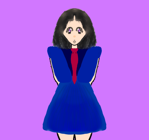 High school girl - ibisPaint
